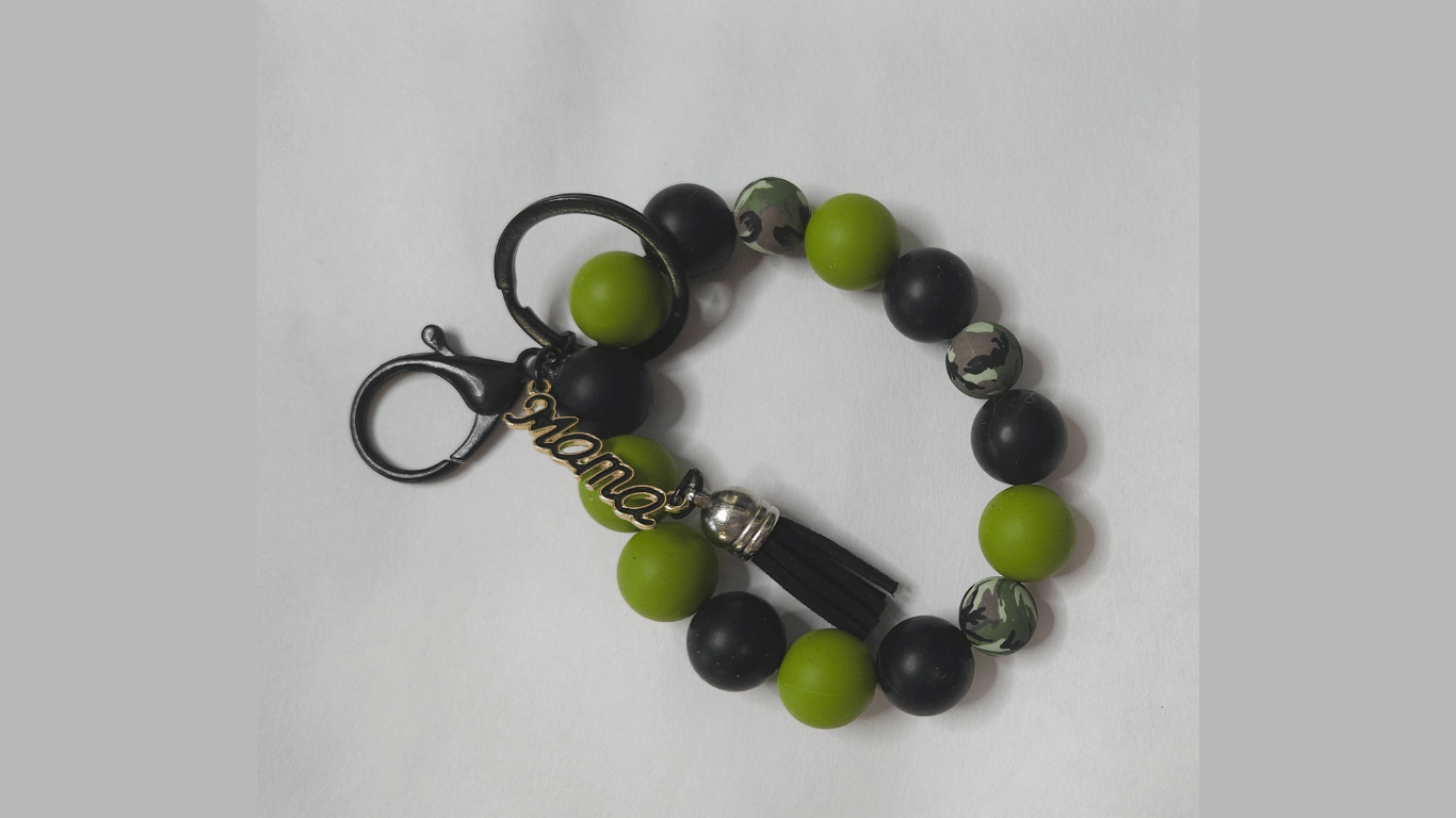 Beaded Keychain Wristlets