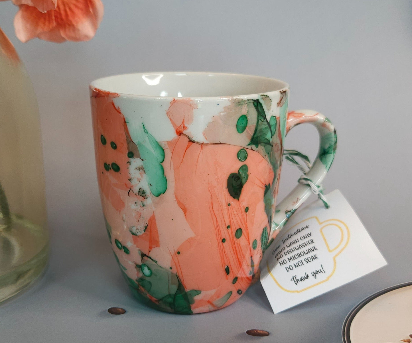 One-Of-A-Kind Painted Ceramic Cups