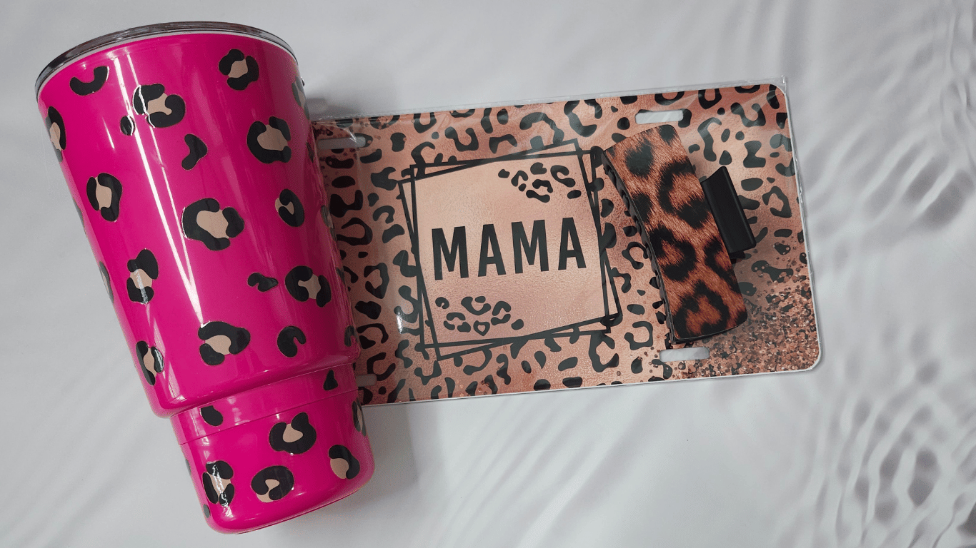 Leopard Print Mama Deluxe Gift Box