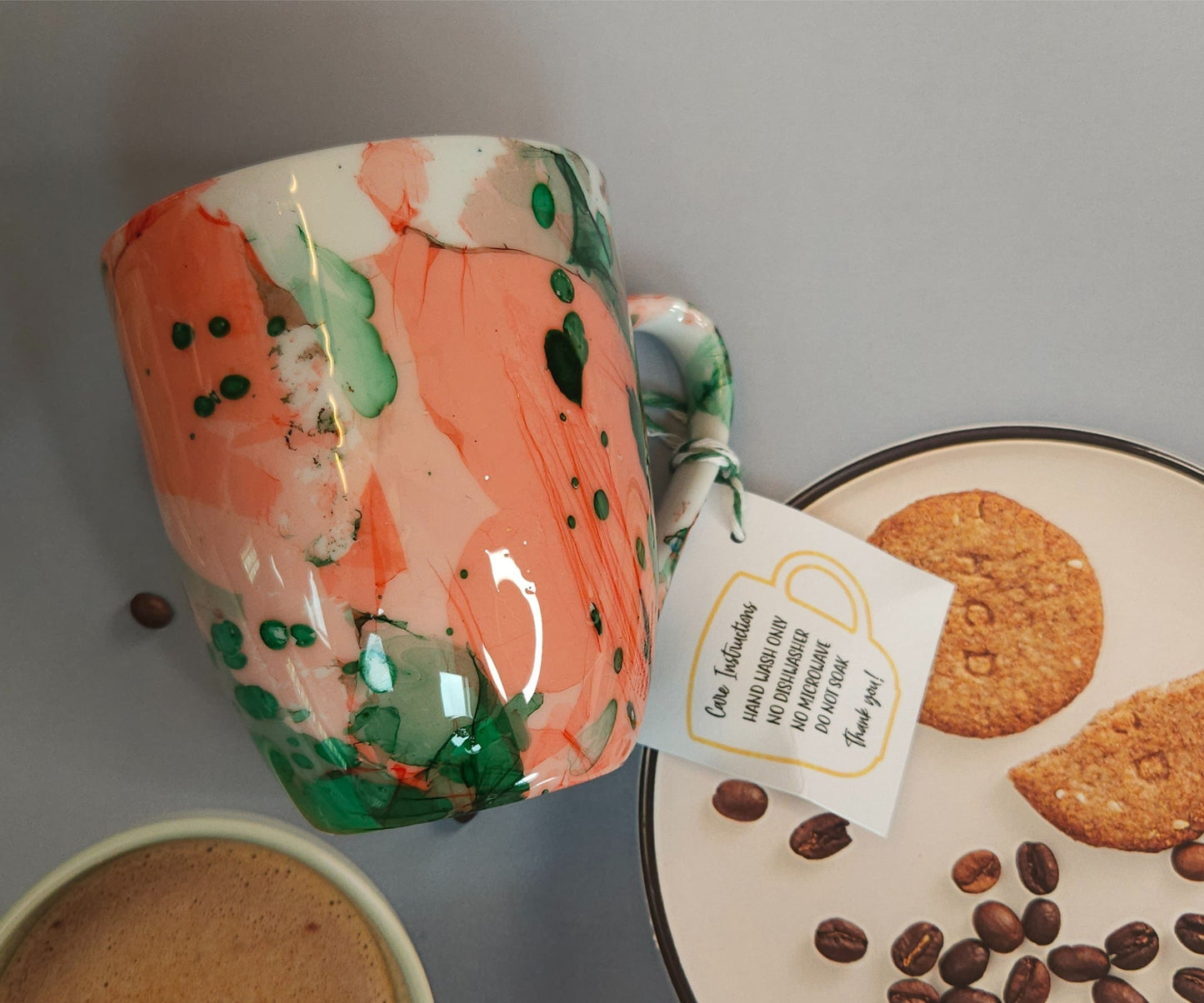 One-Of-A-Kind Painted Ceramic Cups