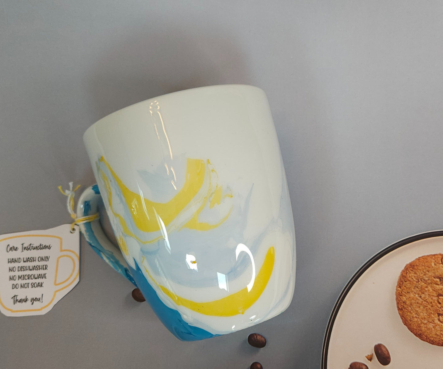 One-Of-A-Kind Painted Ceramic Cups