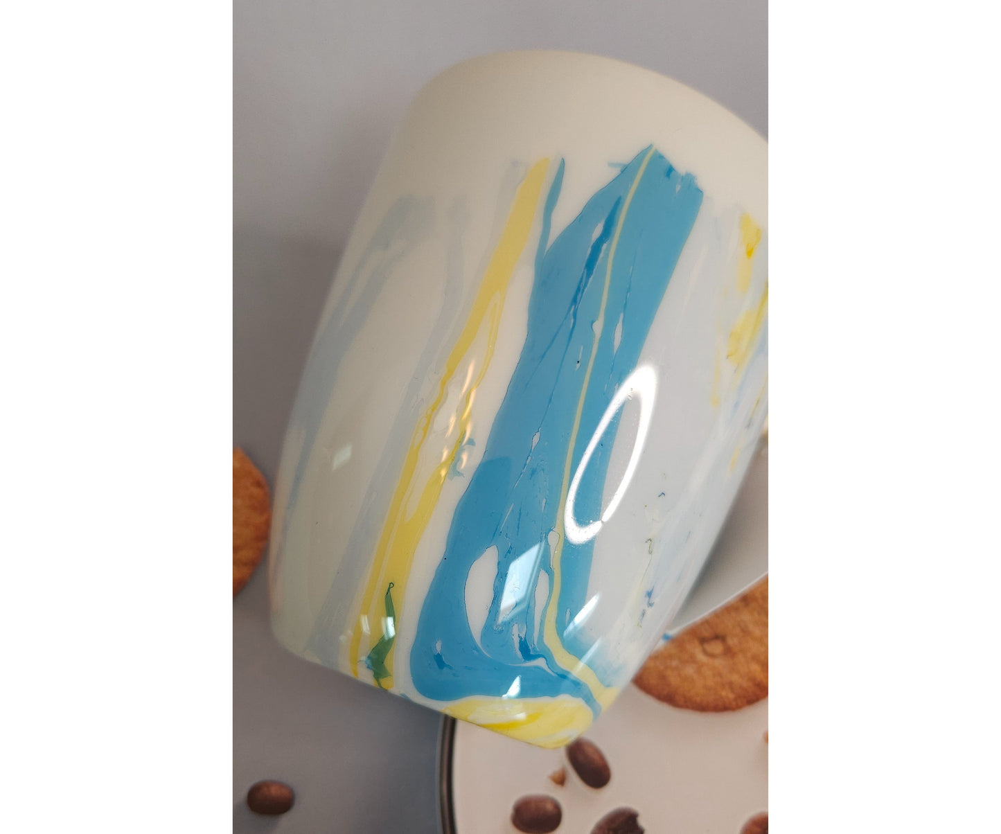 One-Of-A-Kind Painted Ceramic Cups