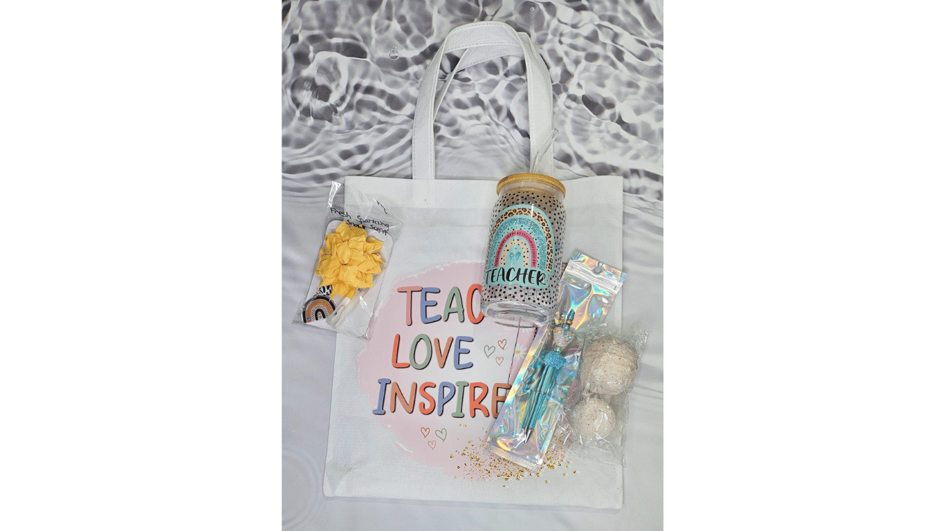 Teach, Love, Inspire Teacher Ultimate Gift Box With Bonus Item