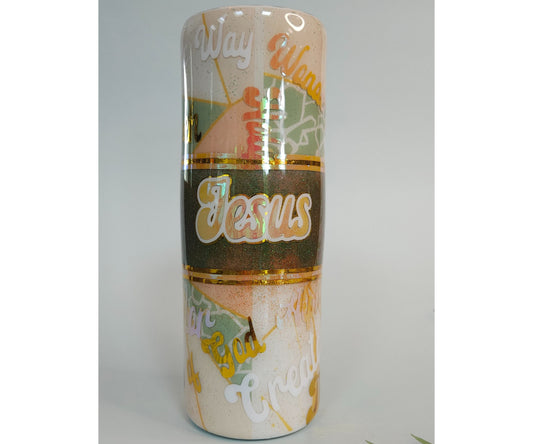 Jesus Name Tumbler