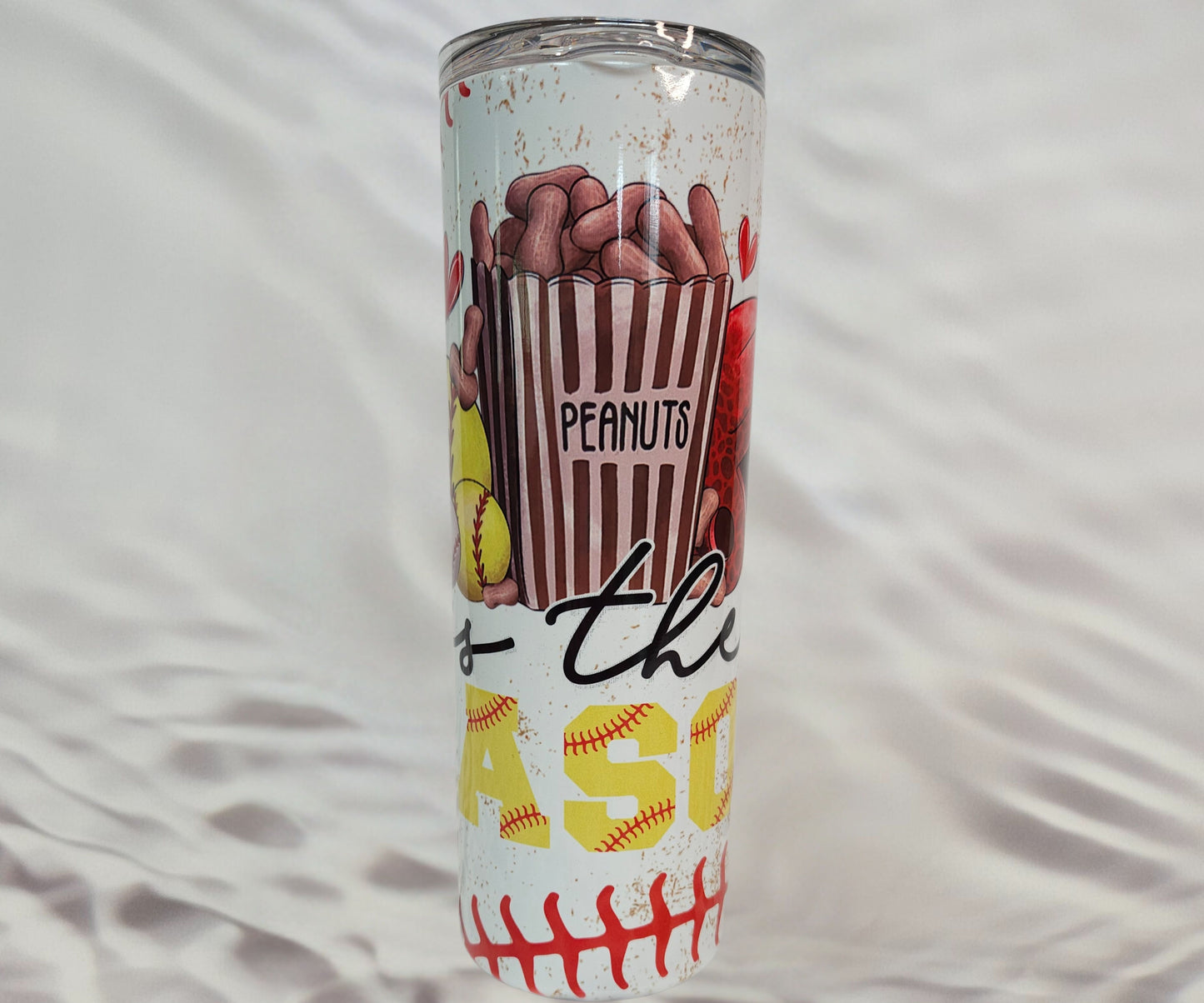 Tis The Season Softball Tumbler