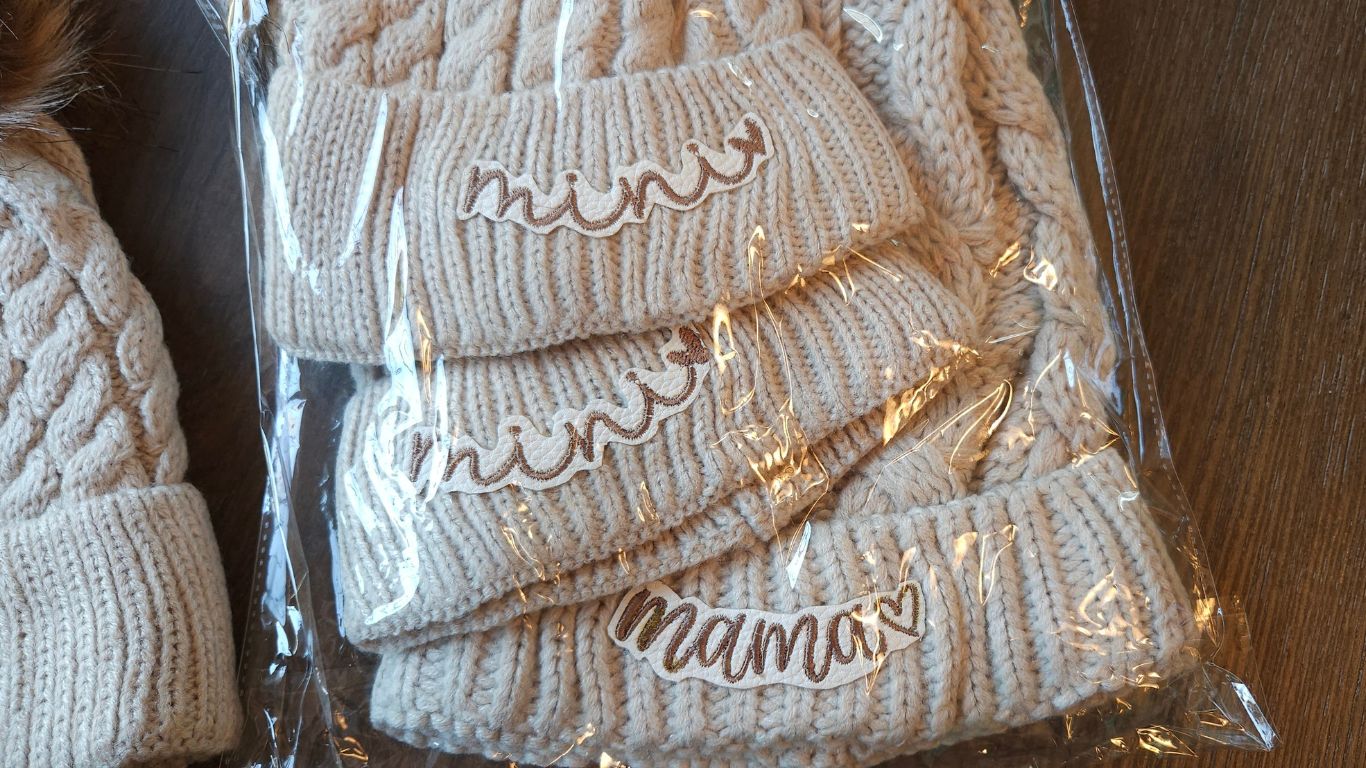 Mama & Mini Pom Pom Knitted Hats